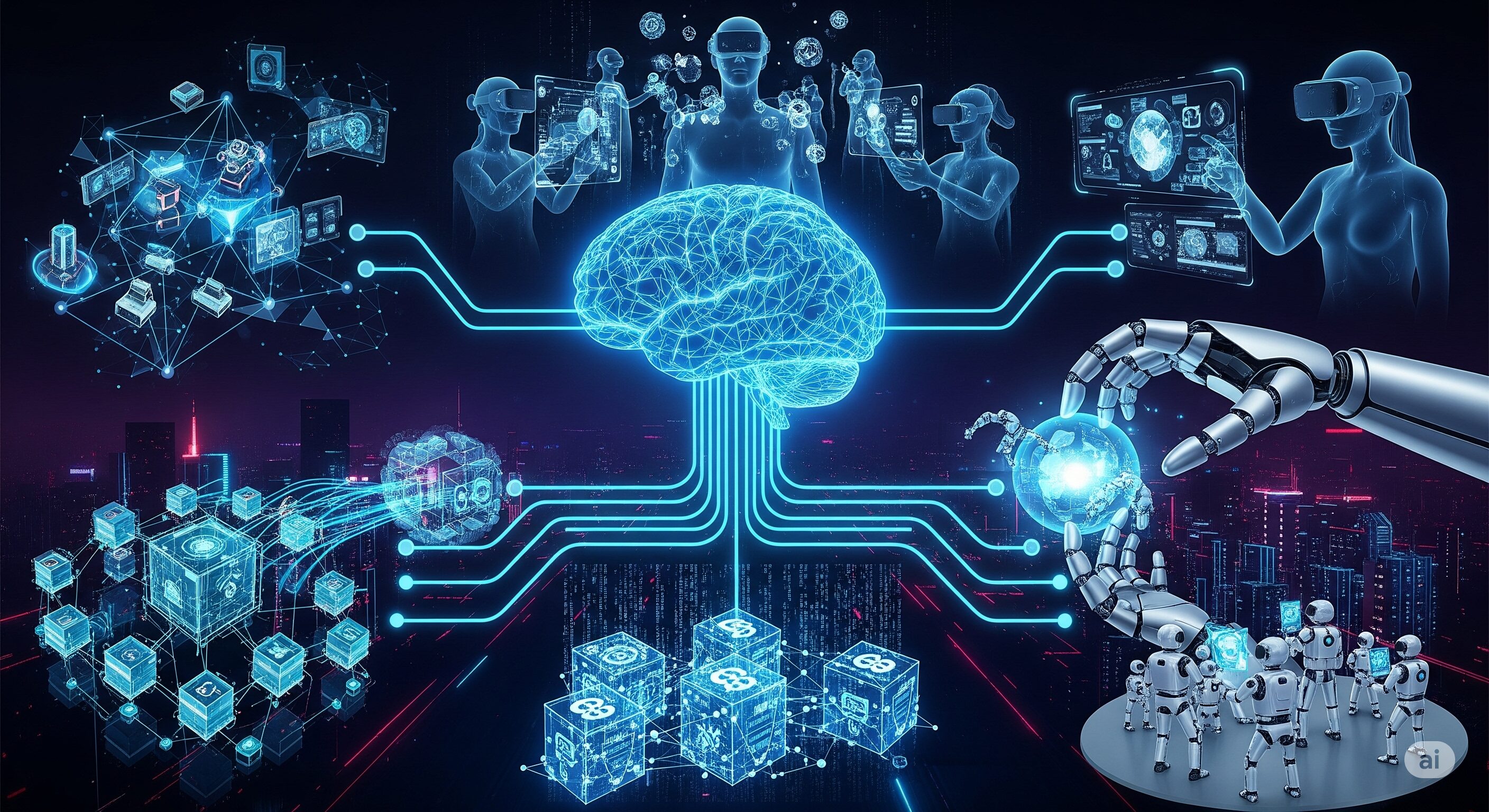 新テクノロジー・AI・IOT・Robot・Blockchain・AR/VR