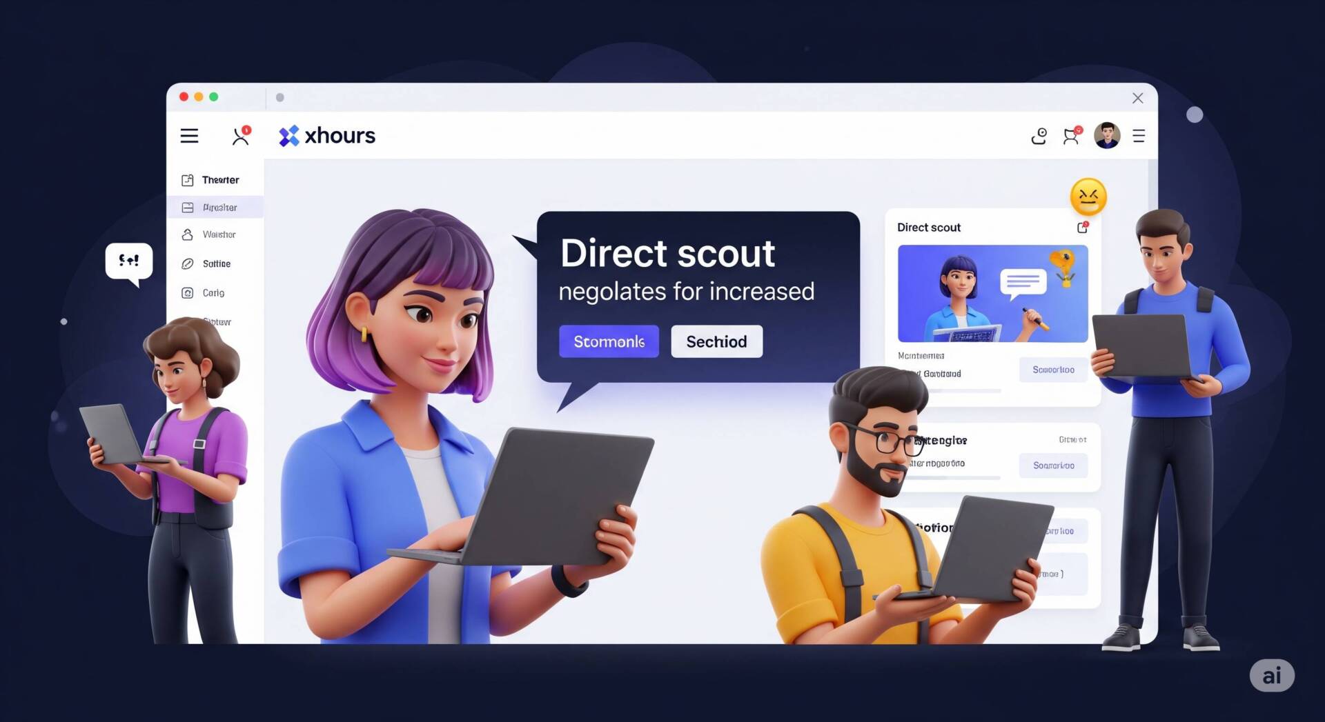 報酬アップを実現する！ITフリーランス向け案件ダイレクトスカウトサイト「xhours」徹底解説