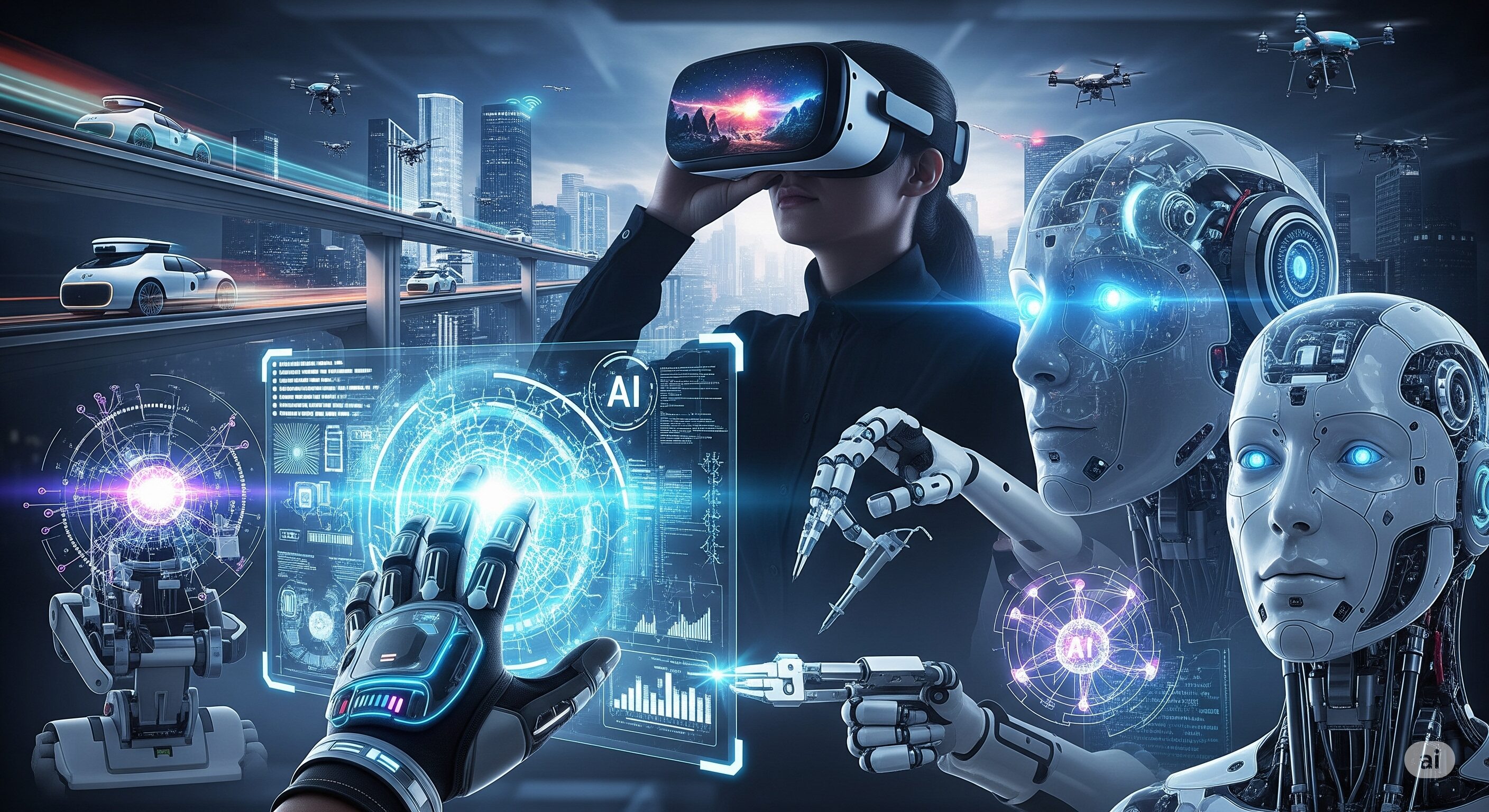 AIやロボティクス、VRなどの最新技術